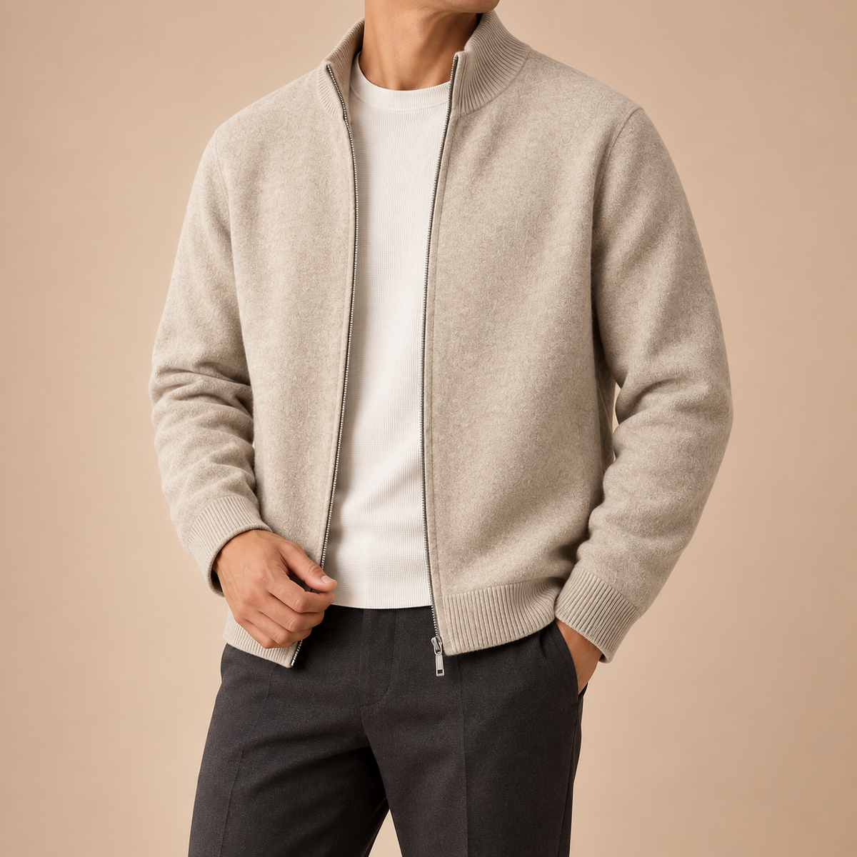 Brooks Merino Zip