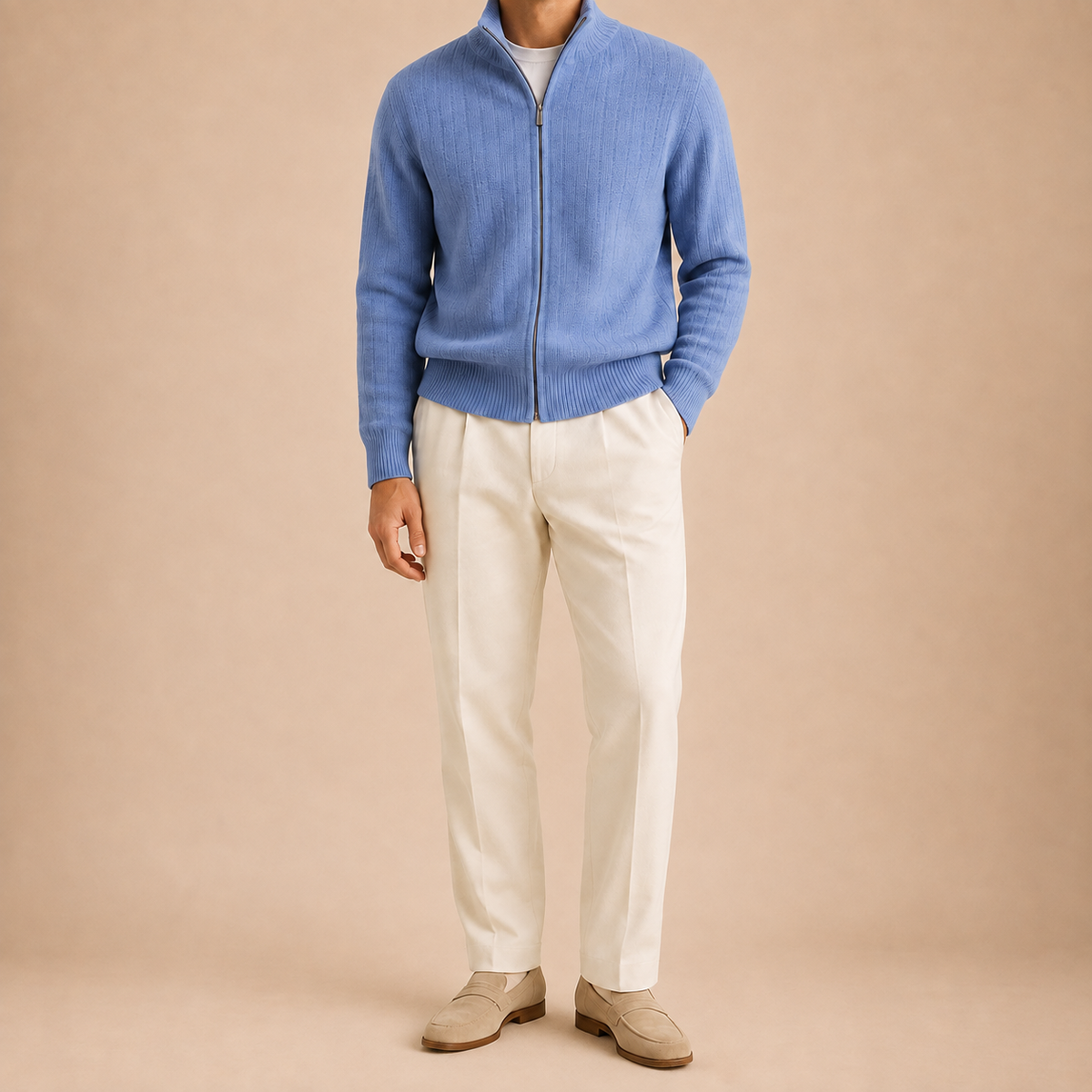 Maison Merino Zip