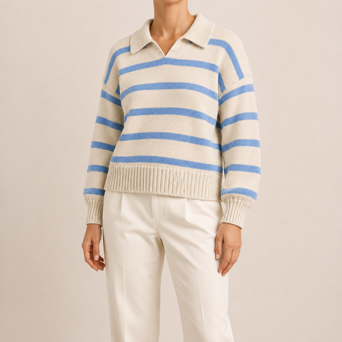 Foundry Coastal Stripe Sweater