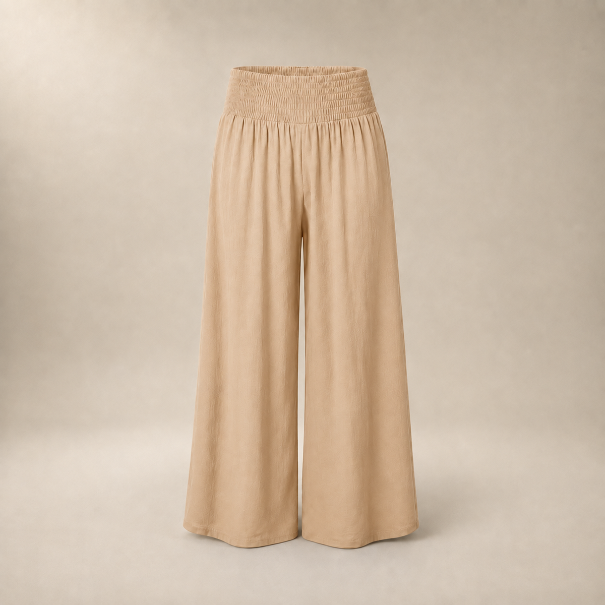 The Amalfi Smocked Wide-Leg Pant