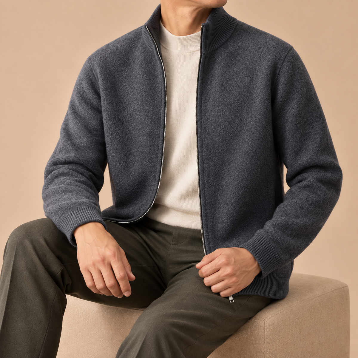 Brooks Merino Zip