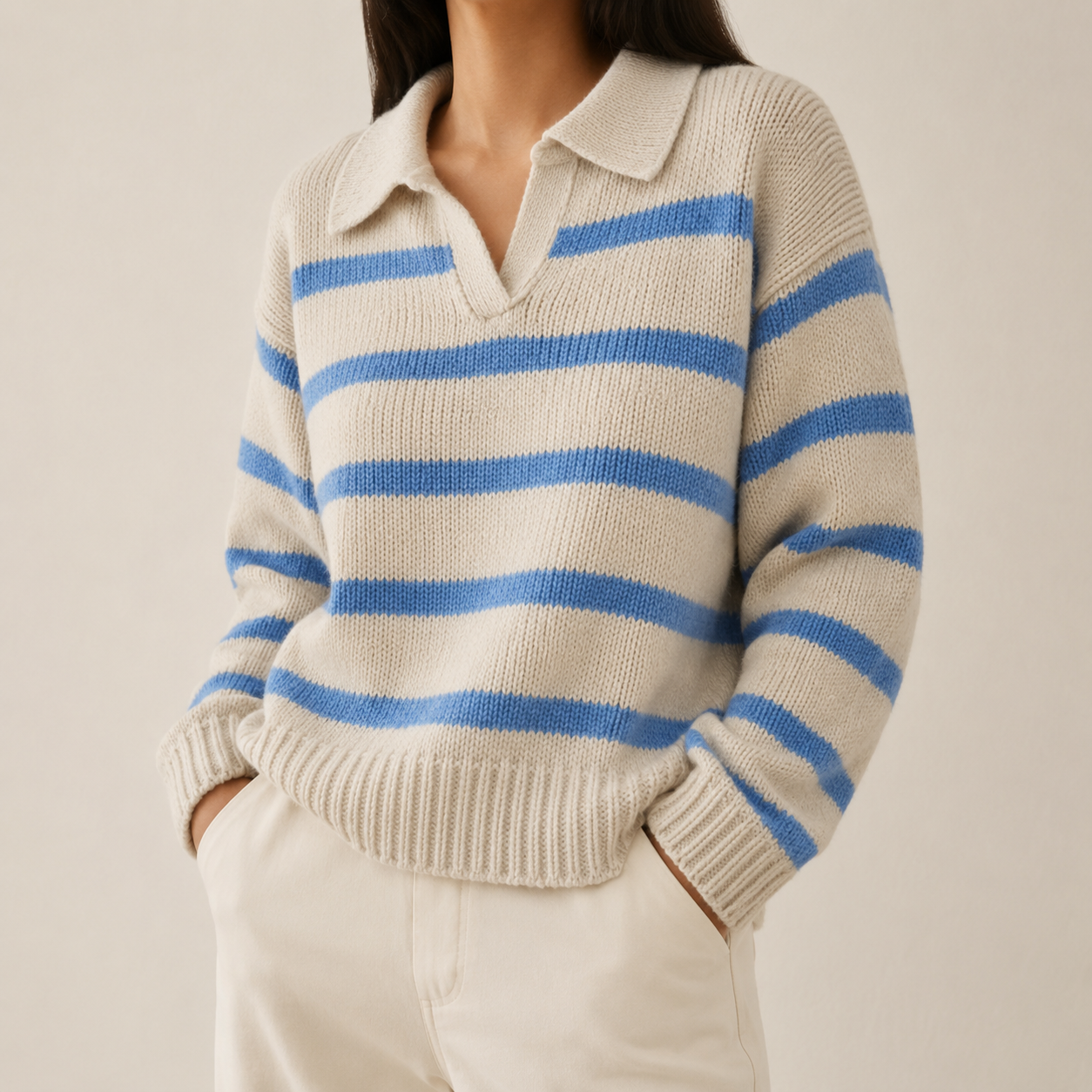 Foundry Coastal Stripe Sweater