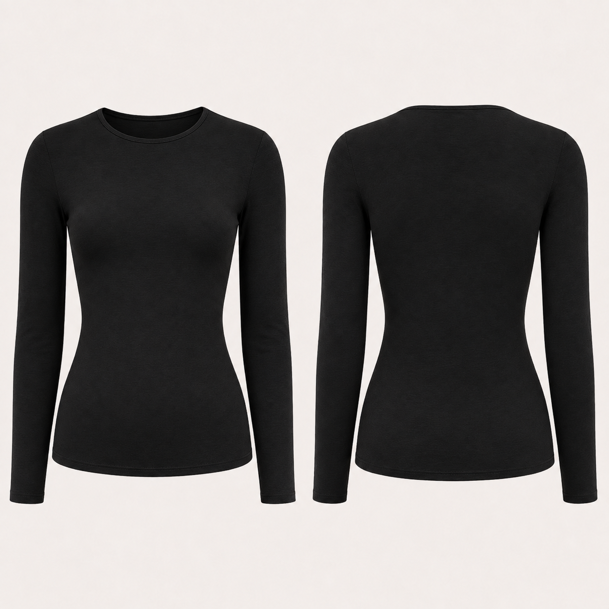 The Sienna Fitted Long-Sleeve Top