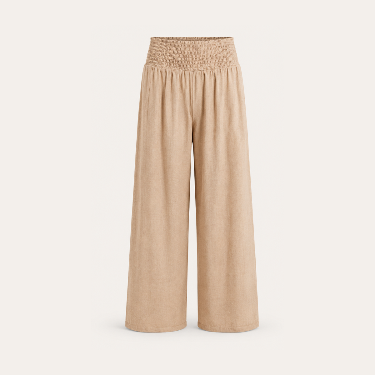 The Amalfi Smocked Wide-Leg Pant