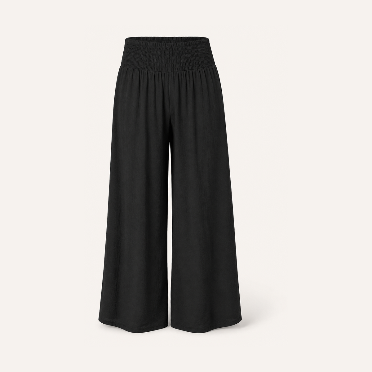 The Amalfi Smocked Wide-Leg Pant