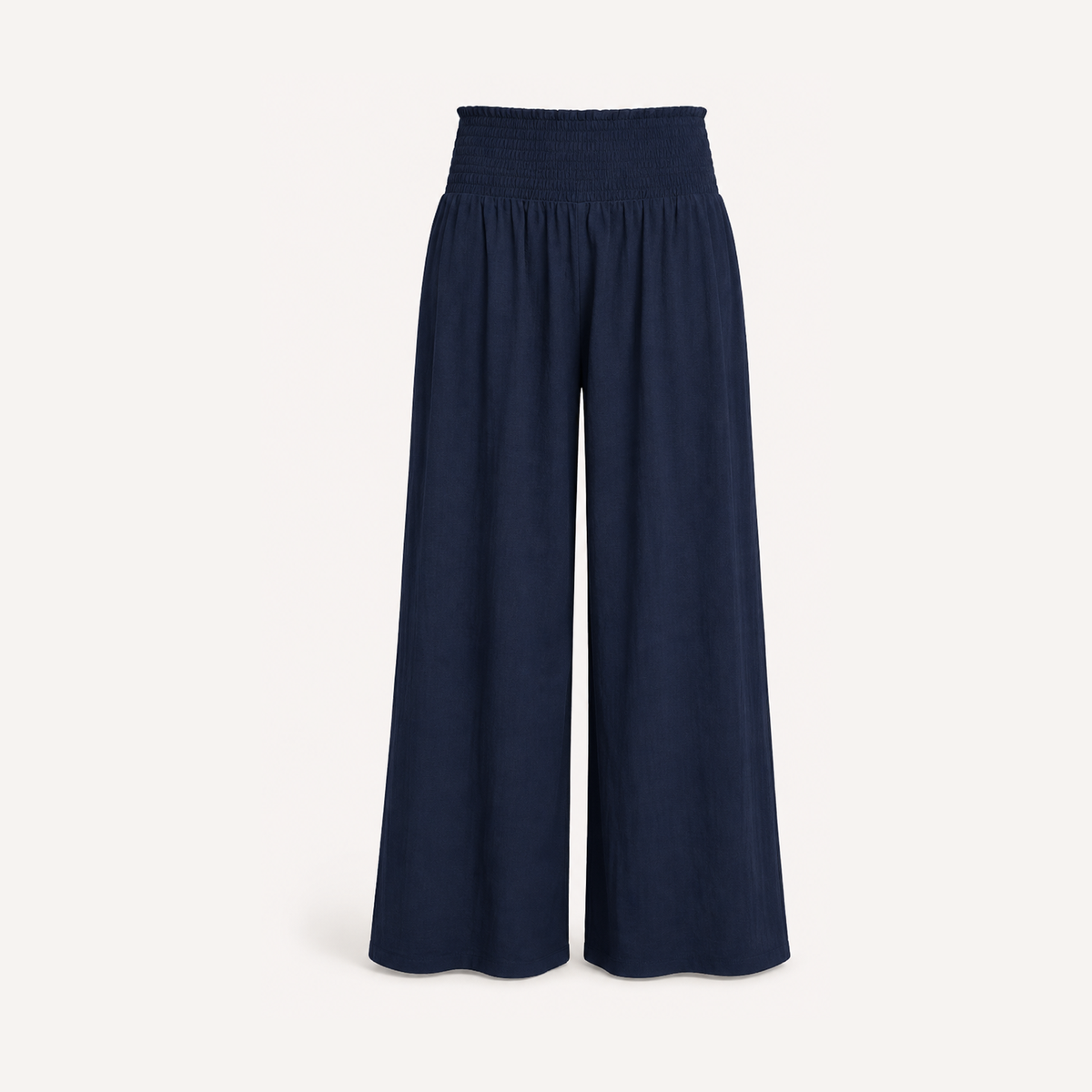 The Amalfi Smocked Wide-Leg Pant