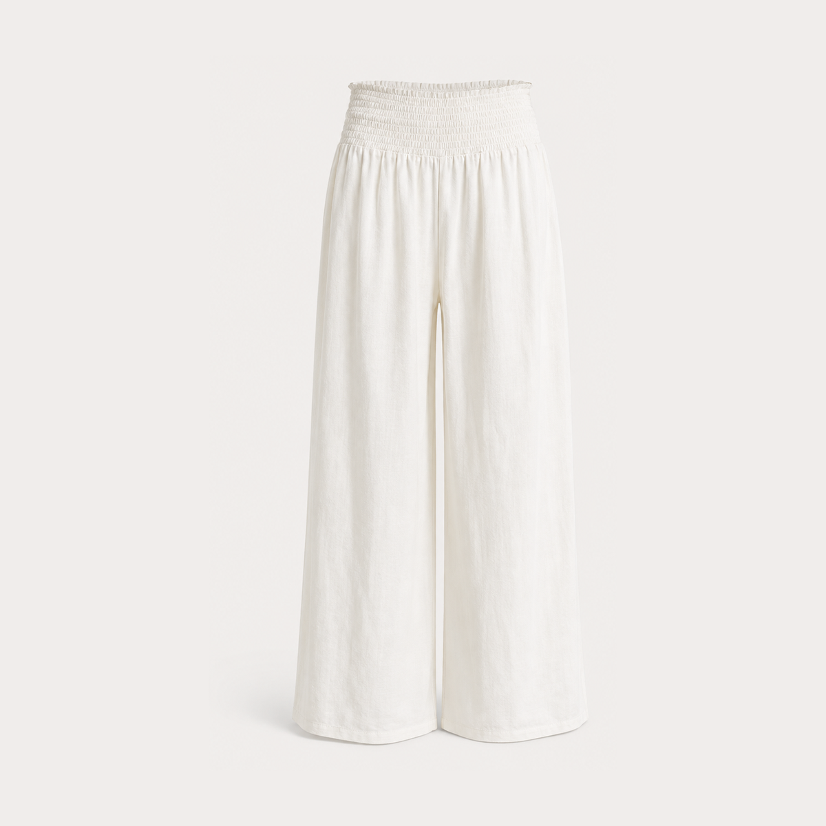 The Amalfi Smocked Wide-Leg Pant
