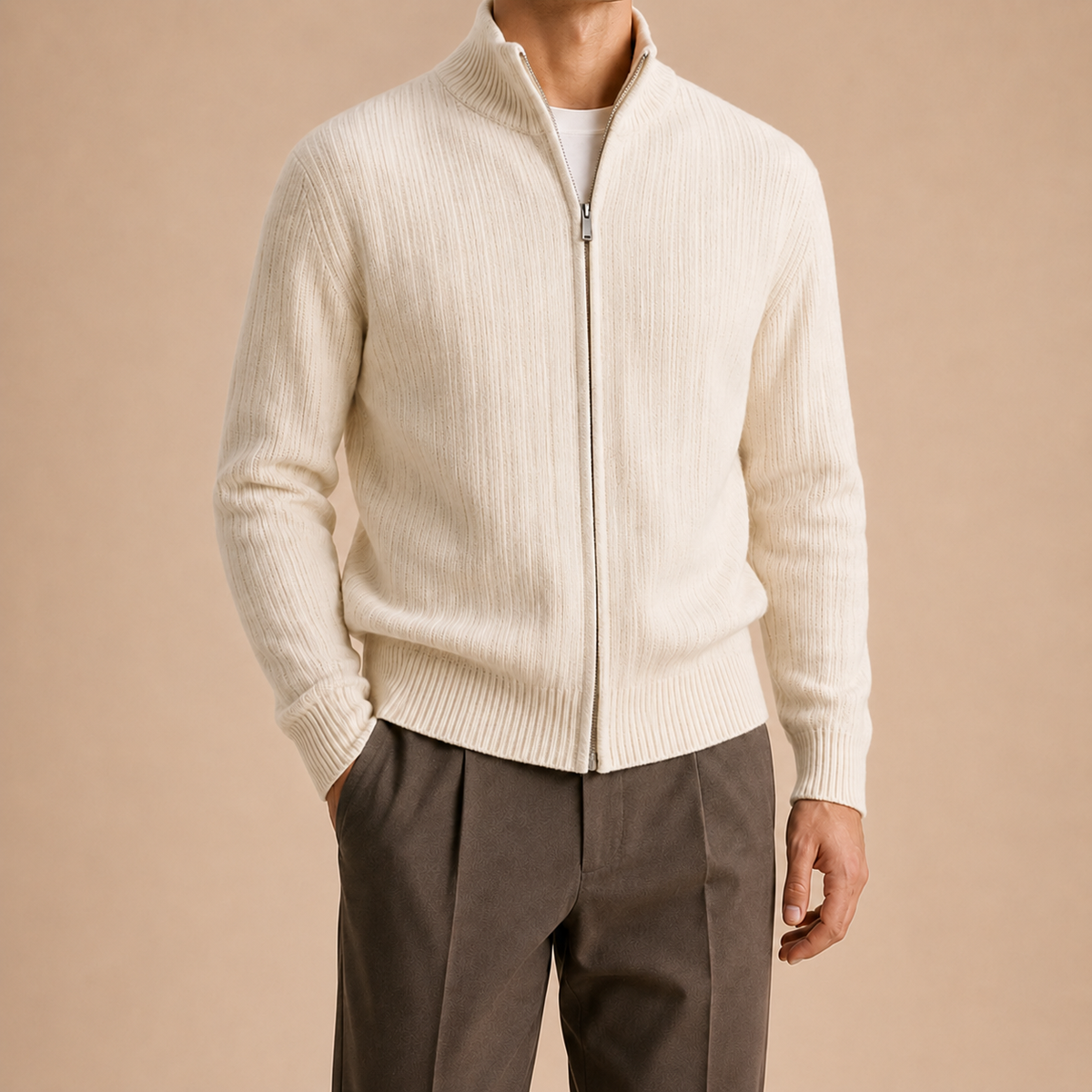 Maison Merino Zip