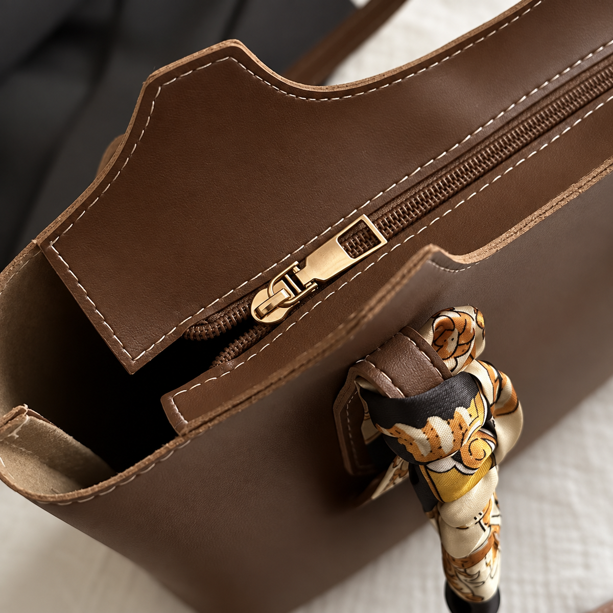 Silk-Knot Tote