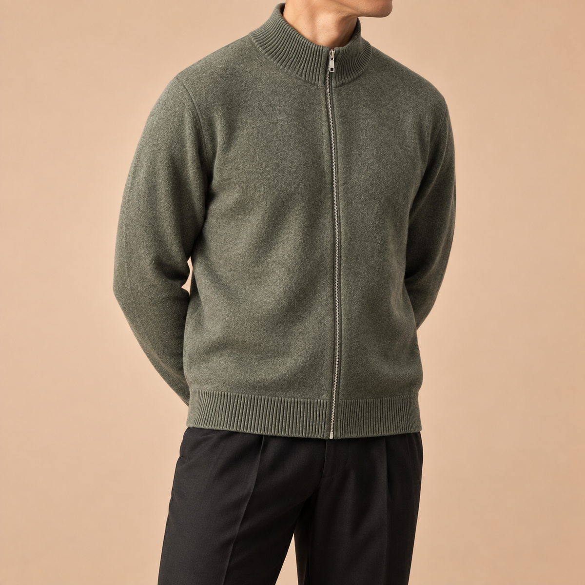 Brooks Merino Zip