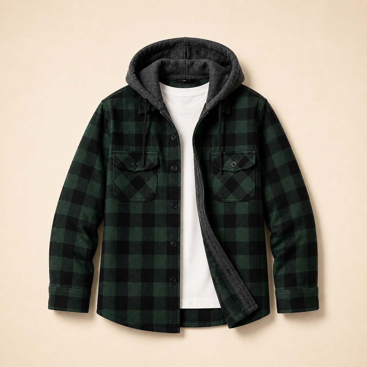 The Halifax Hooded Flannel