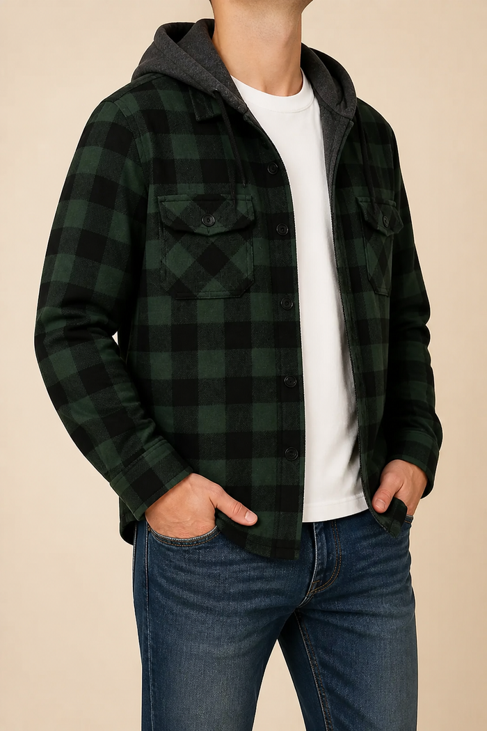 The Halifax Hooded Flannel