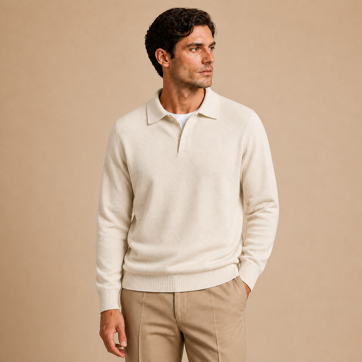 Meridian Long Sleeve Polo